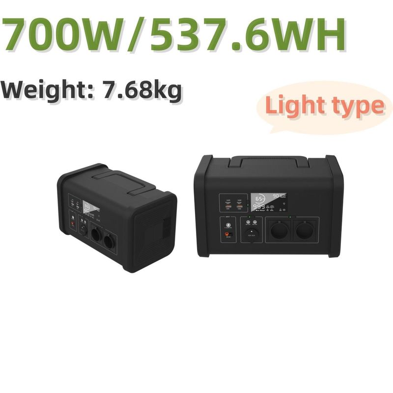 ST7 Estación de energía portátil de almacenamiento de energía de balcón con carga móvil de 1 y 700W