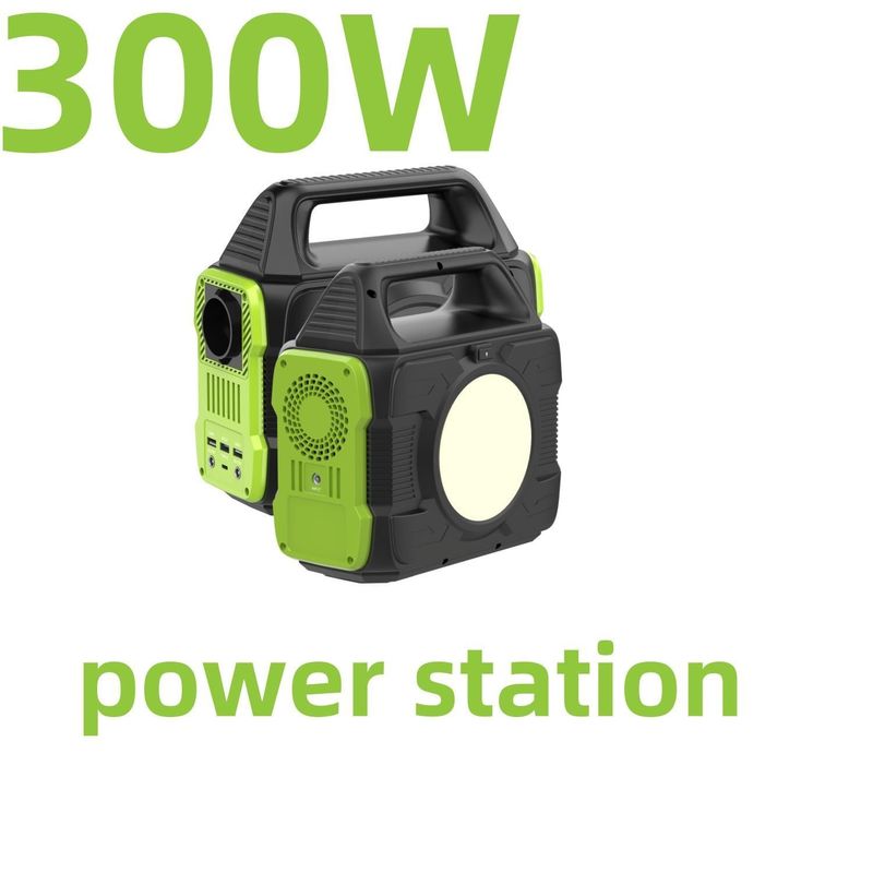 Generador solar portátil de 300W 600W 1200W para la familia con pantalla LCD de emergencia al aire libre