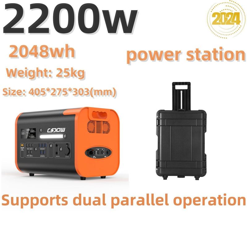 Tiempo de carga de 90 minutos Generador solar portátil 220V ± 5% Voltado de salida de CA para viajes