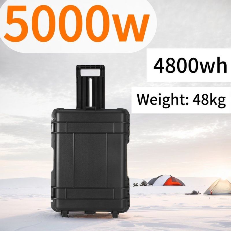 Generador de energía solar portátil de 8000W de potencia máxima