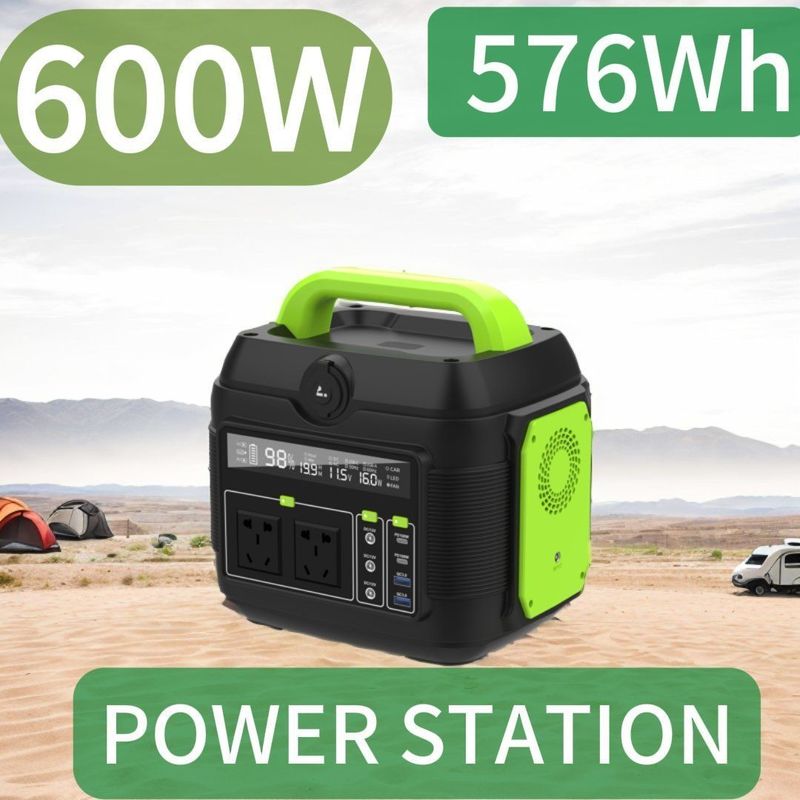 Potencia de emergencia de automóvil de 600W Potencia portátil Revelación de energía S6 Generador solar de acampada Potencia de respaldo