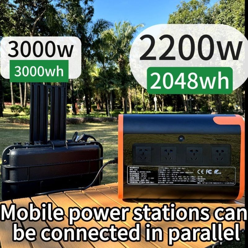 Generador solar UAV naranja de 2200W con autenticación Un38.3/Msos y potencia de accionamiento de 4000W