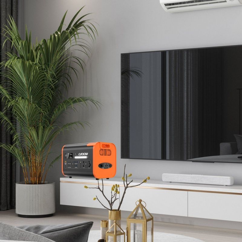 Estación de energía de emergencia de paneles solares todo en uno 2200W/2400W Gran capacidad para exteriores