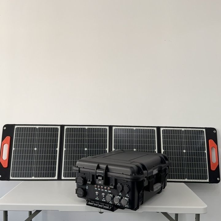 Generador solar UAV de 3000W Estación de energía portátil al aire libre Función de protección múltiple