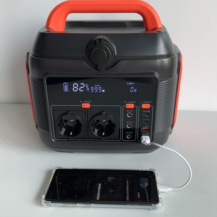 Estación de generación de energía solar directa de 200W con salida de corriente continua sinusoidal de 12-13V 10A
