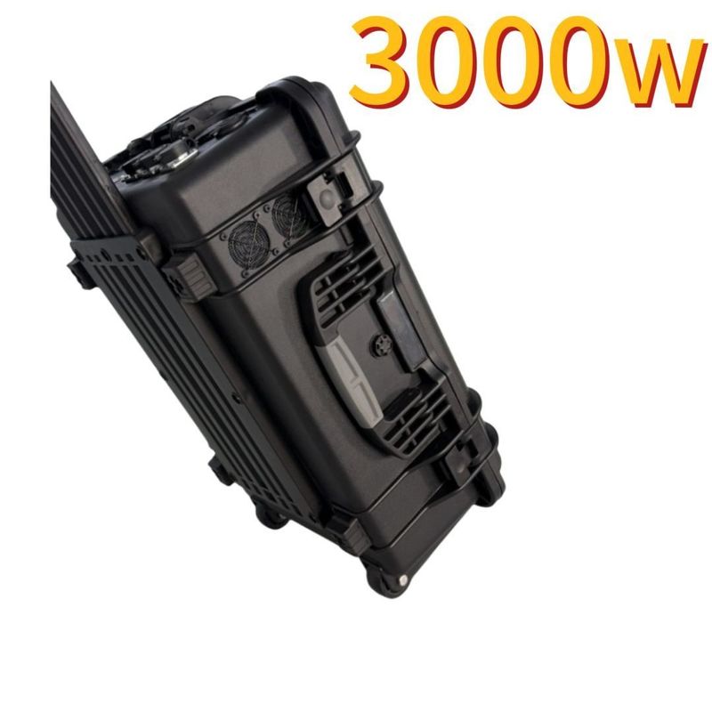 3000W/3000wh62.5ah generador solar UAV La solución definitiva para emergencias al aire libre