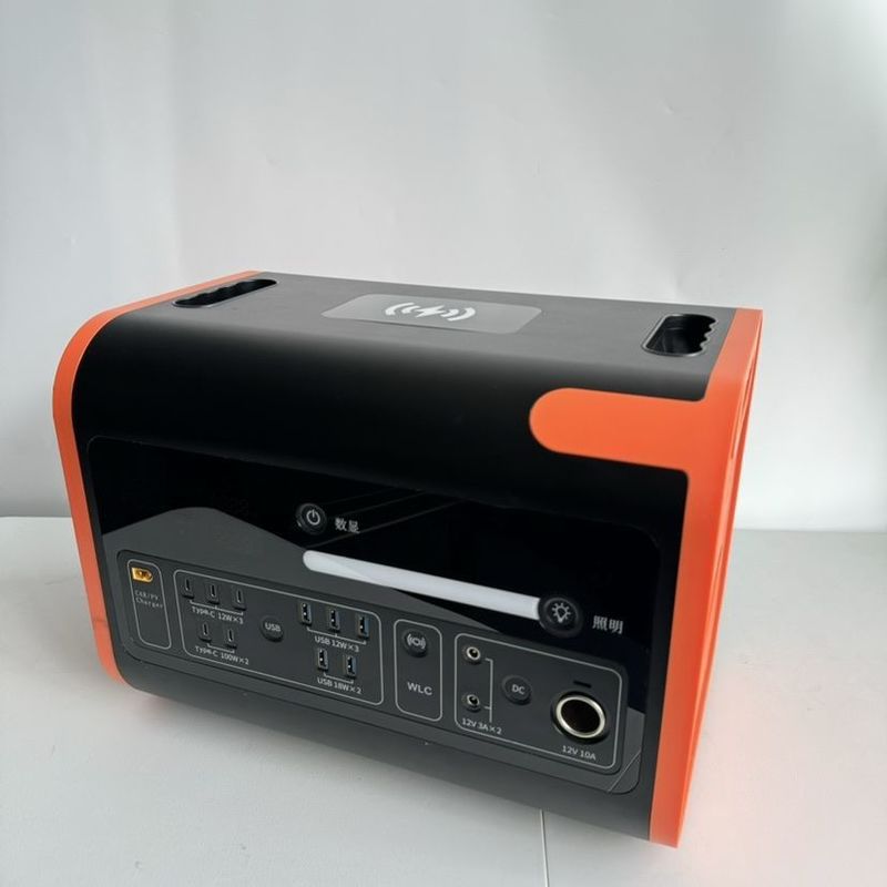 1000W de energía móvil 110V 220V generador solar 2200W de exterior interior Estación de energía portátil