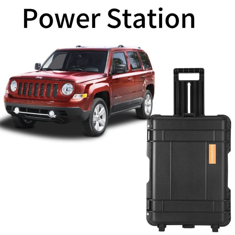 300W 600W 2200W 3000W Fuente de alimentación portátil de aleación ABS Estación eléctrica de emergencia al aire libre Durable