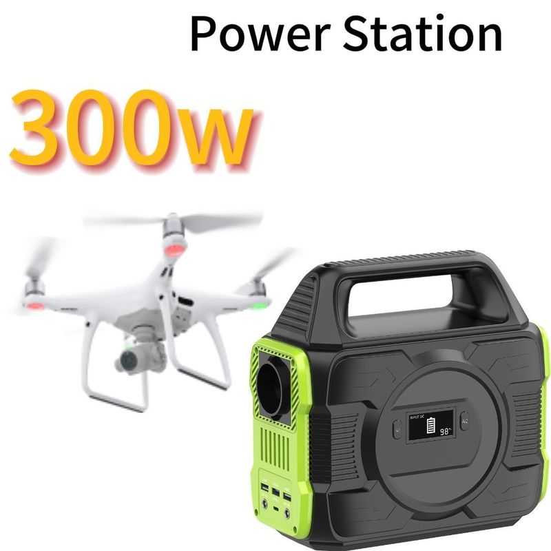 300W/288wh Potencia Estación de energía de almacenamiento de energía solar Ideal para aplicaciones interiores / exteriores