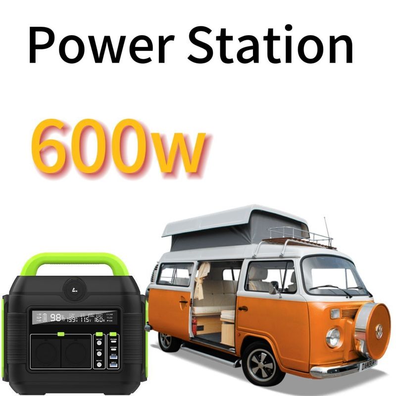 600W/288wh Actividad al aire libre Estación de energía solar móvil portátil con batería de litio