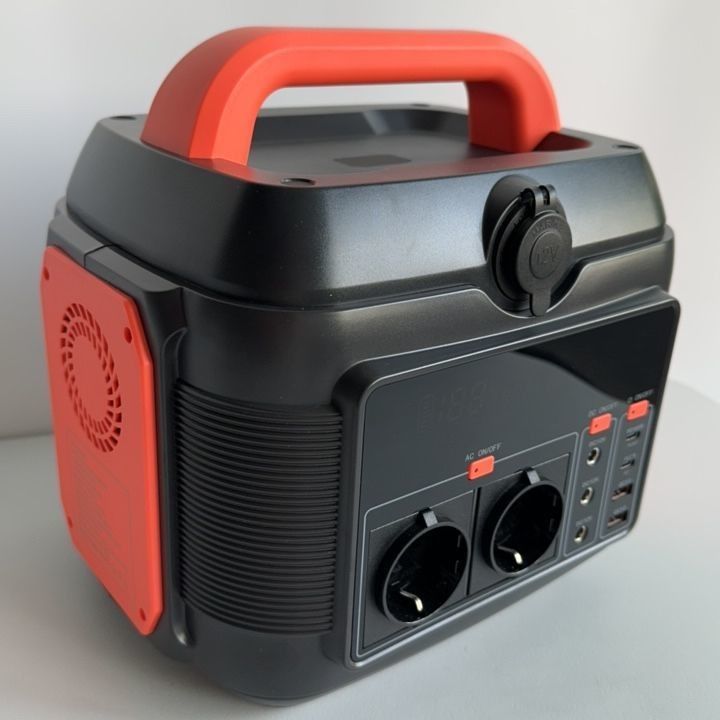 Estación de energía multifunción de 600W/576wh con batería de litio y salida de tipo C Pd100W Pd27W