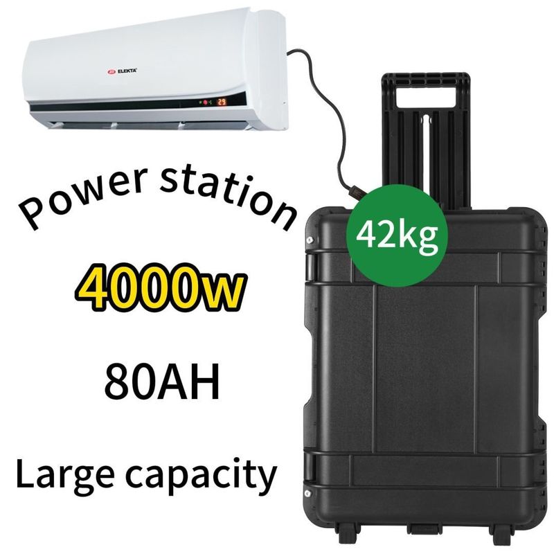 LT-40 4000W/3840wh/OEM ODM Batería CE Certificado Estación de energía portátil de alta capacidad