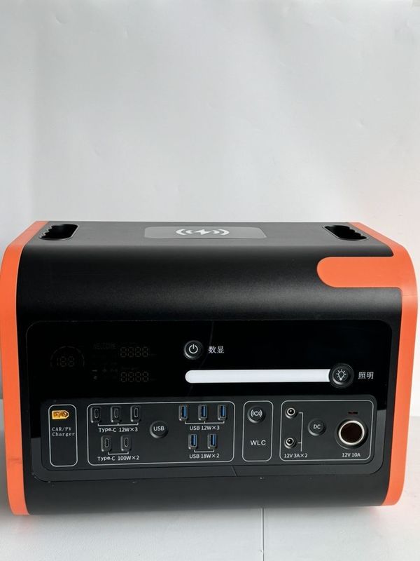 800W de carga solar fuente de energía de onda senoidal pura perfecta para vivir al aire libre y viajar