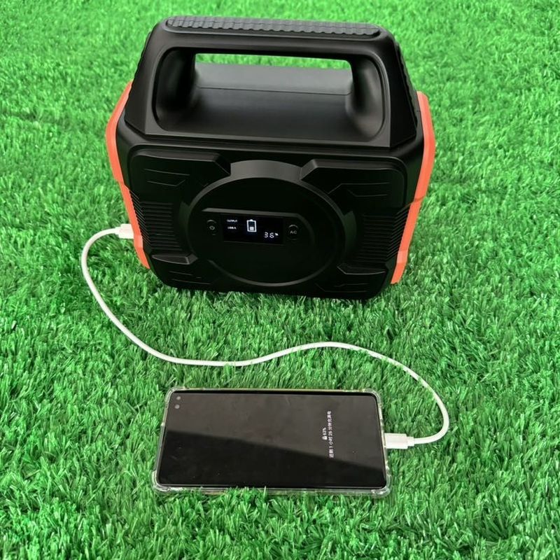 Generador solar recargable de 300W para centrales eléctricas portátiles y campamentos al aire libre