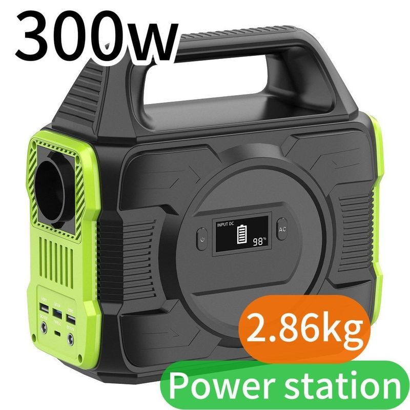 Generador solar de 300 W para almacenamiento de energía doméstica y central eléctrica exterior