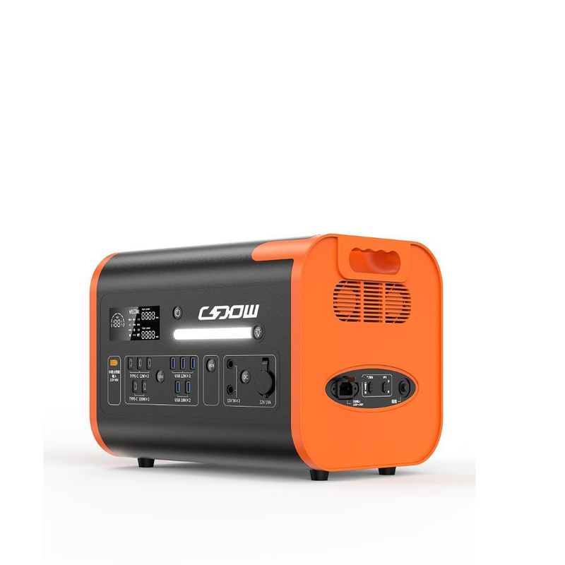 220V±5% de voltaje de salida CA Estación de energía portátil de gran capacidad 2200W/2048wh/40ah