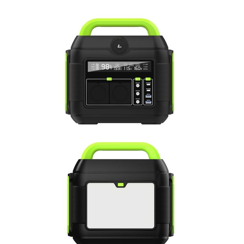 Tipo C Salida Pd100W Pd27W 600W/300W/1200W Estación de energía portátil para actividades al aire libre