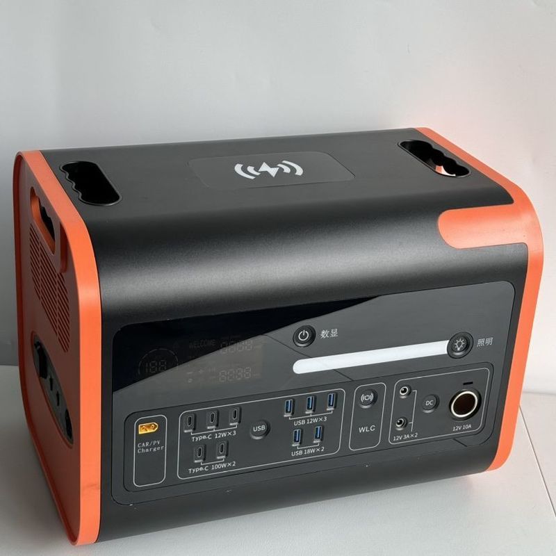2200W de potencia constante puede conducir 4000W de alta capacidad de la estación de energía de vehículos al aire libre naranja