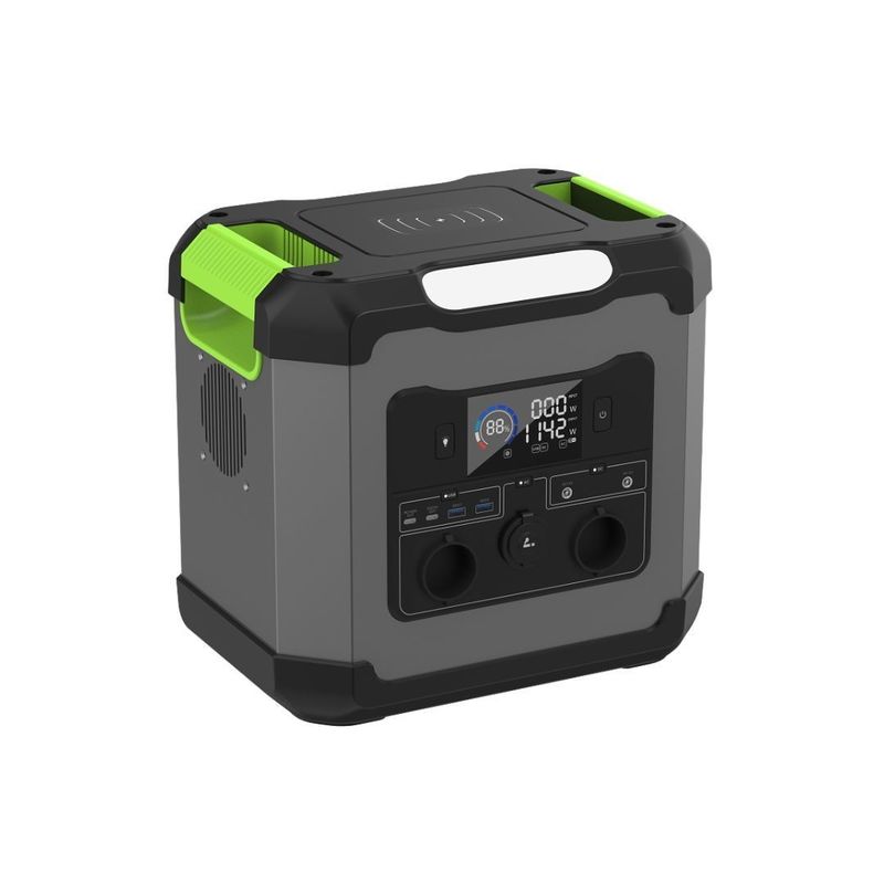 Generador solar portátil de 1500W/1344wh Estación de energía portátil para la preparación ante desastres