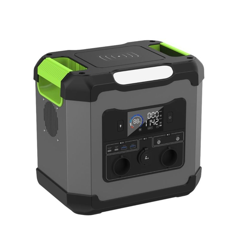 110V/220V/1500W Batería de litio de emergencia de energía móvil al aire libre Estación de energía portátil