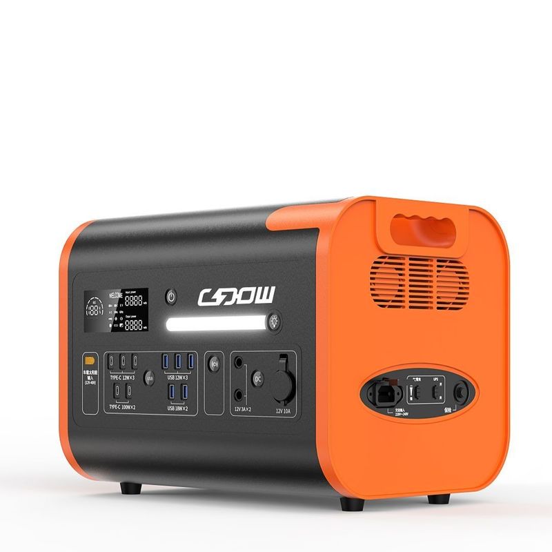 3500W Producción de energía constante Estación de energía solar portátil personalizada para cargar en exteriores