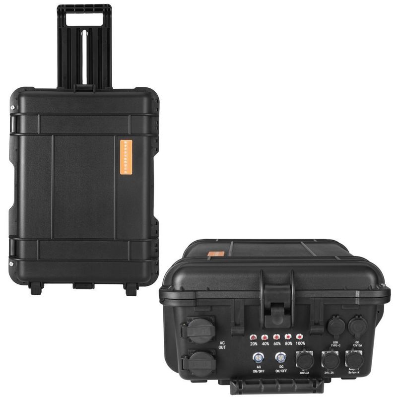 Generador solar de 3000W/4000W/5000W con inversor de onda senoidal pura y comunicación RS232