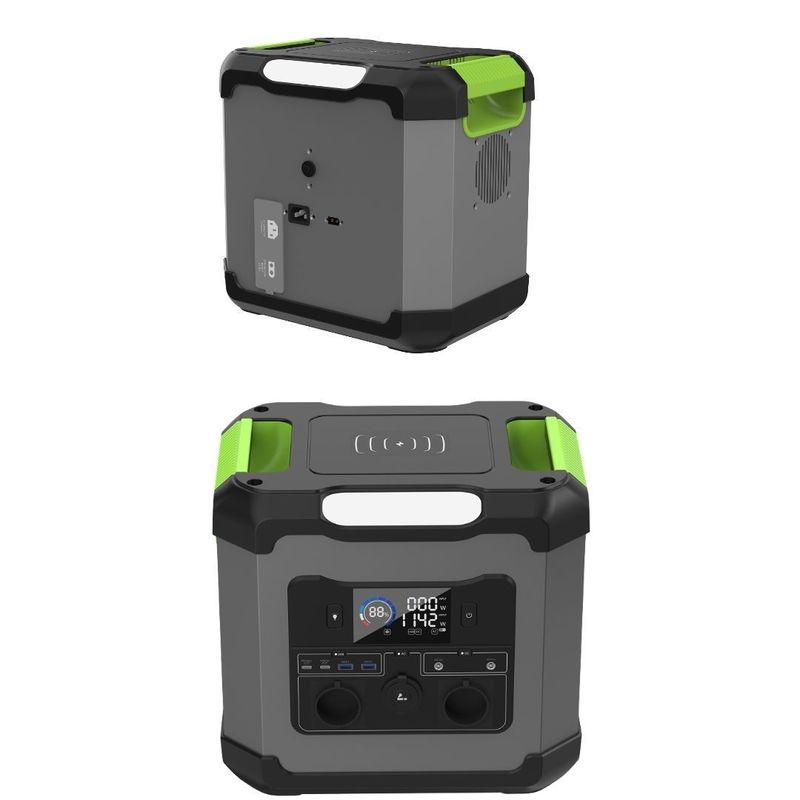 Estación de energía portátil de 1500W/1344wh Ideal para oficinas al aire libre y situaciones médicas
