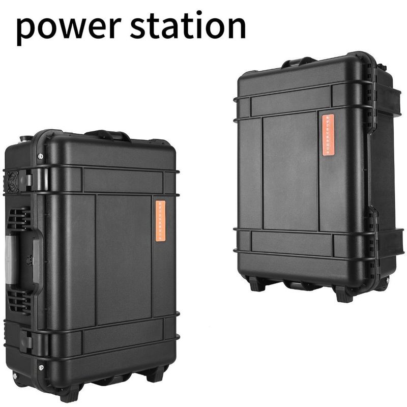 Estación de energía portátil con capacidad de batería de 48V62.5ah 3000wh y carga de paneles solares