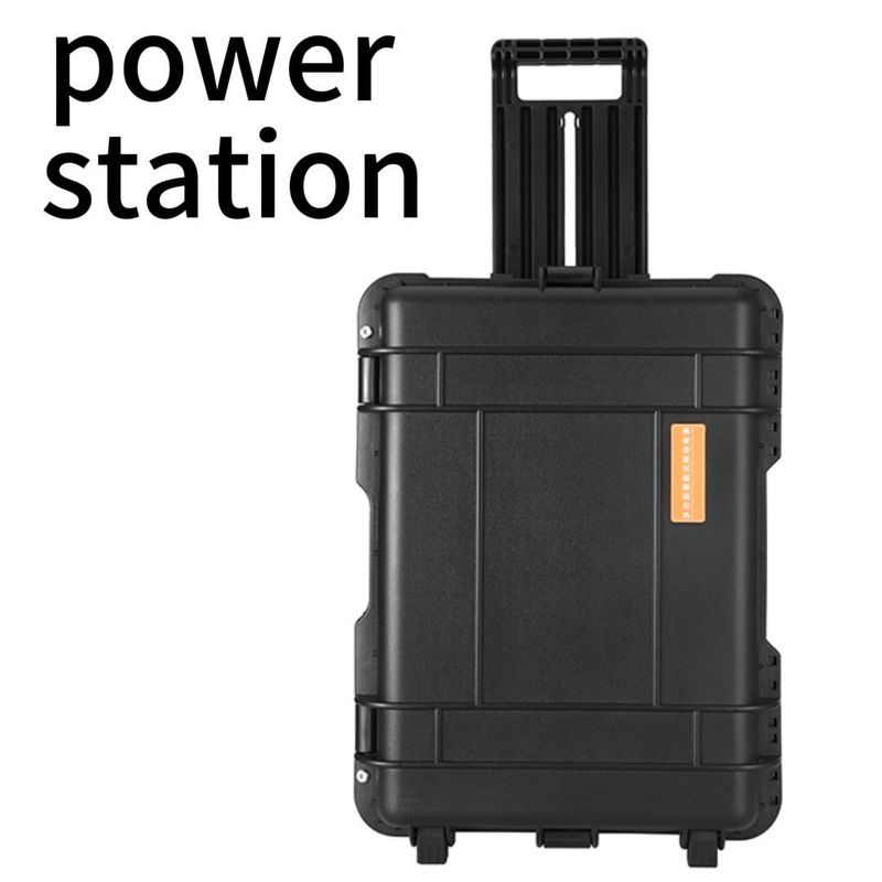 Caja de tiro portátil de la central eléctrica de 3000W para almacenamiento de energía de batería de litio para viajes fáciles
