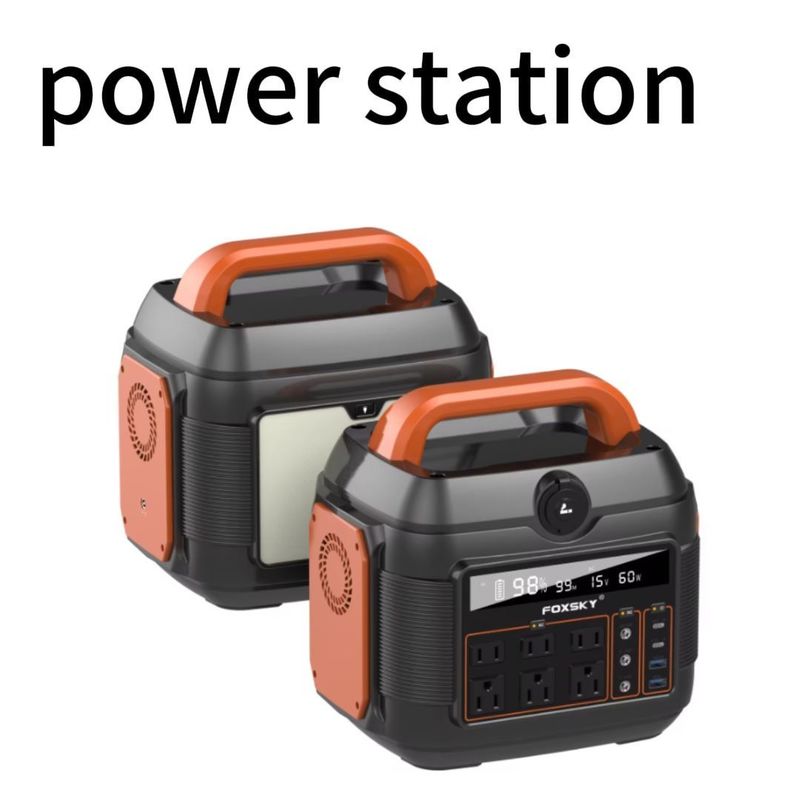 Estación de almacenamiento de energía multifuncional 110V/220V 600W/300W/200W y preferencial