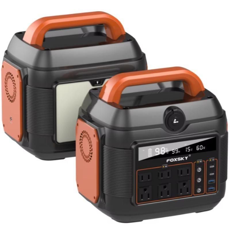Sistema portátil de almacenamiento de energía de 600W/576wh/110V/220V con salida de CA 220V 50Hz/110V 60Hz