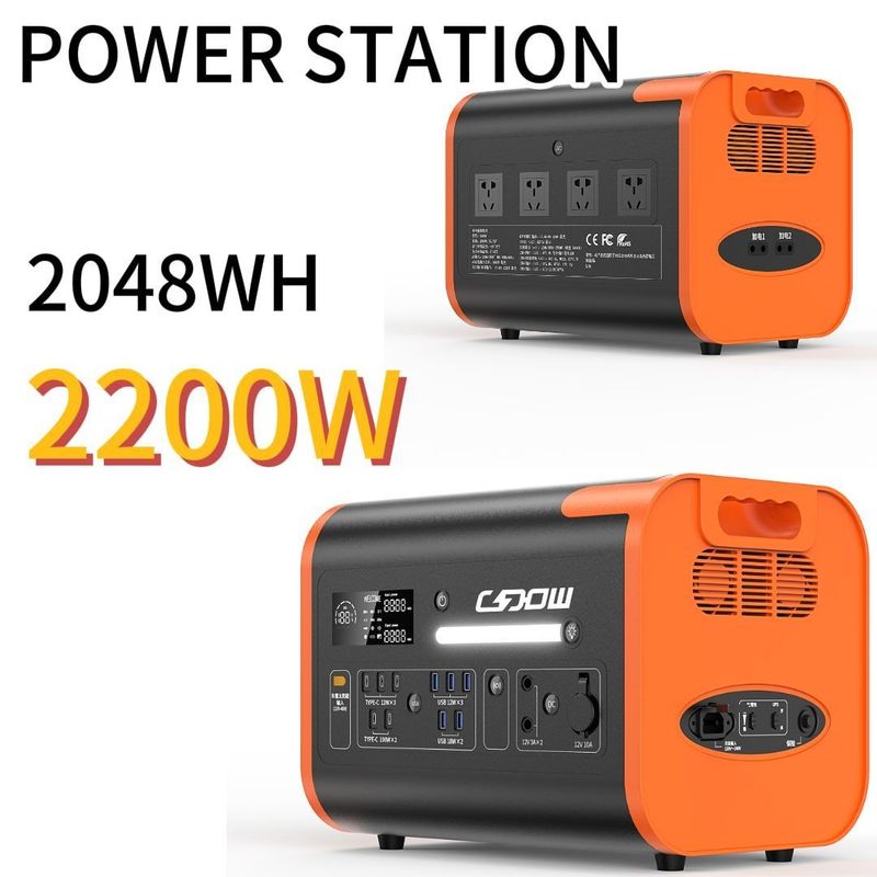 Estación de energía solar móvil portátil de la Unión Europea con conexión de enchufe AC con función de carga USB