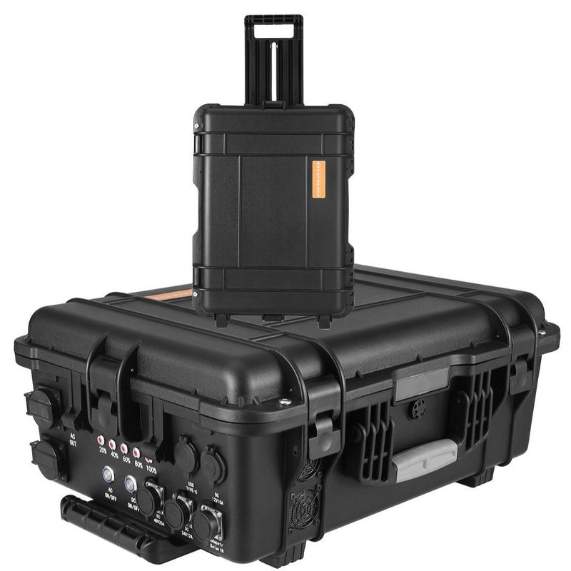 7000W 6993wh Batería portátil fuente de alimentación móvil ideal para emergencias al aire libre y en el hogar