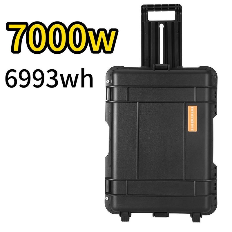 Mercados de Asia Oriental 7000W/6993wh Estación de energía portátil para fotografía al aire libre con drones