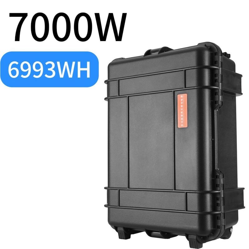 Estación de energía solar portátil 7000W/5000W/3000W para carga de emergencia en viajes al aire libre