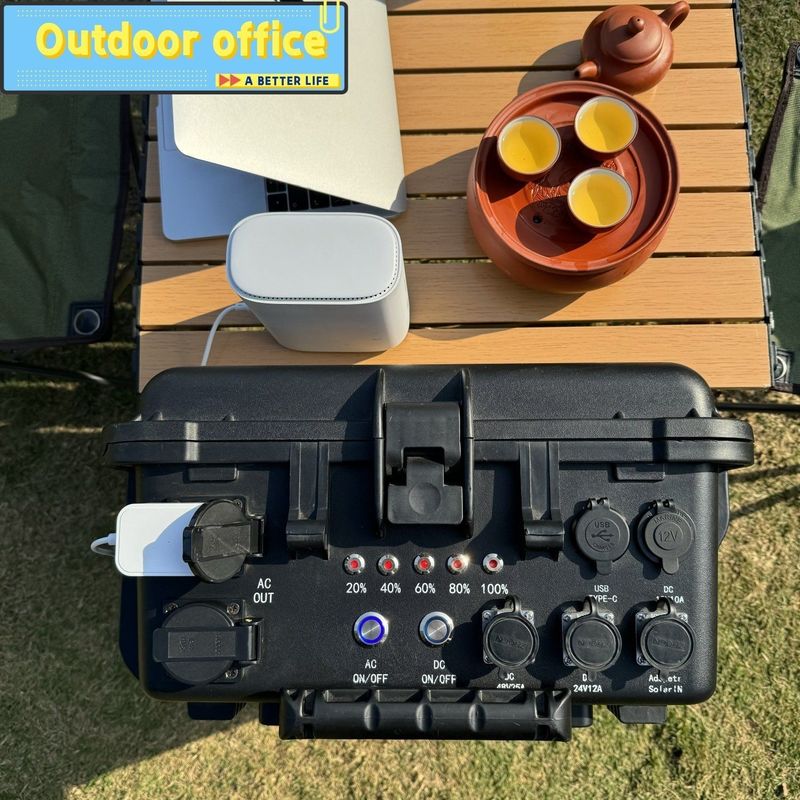 Salida AC 110V/220V Gran capacidad 6216wh Camping Solar Pack con tiempo de carga de 6-7h