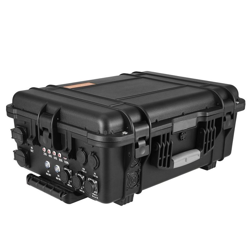 USB/Tipo-C 18W Max Producción de alta demanda de energía Estación eléctrica portátil para camping 110V/230V
