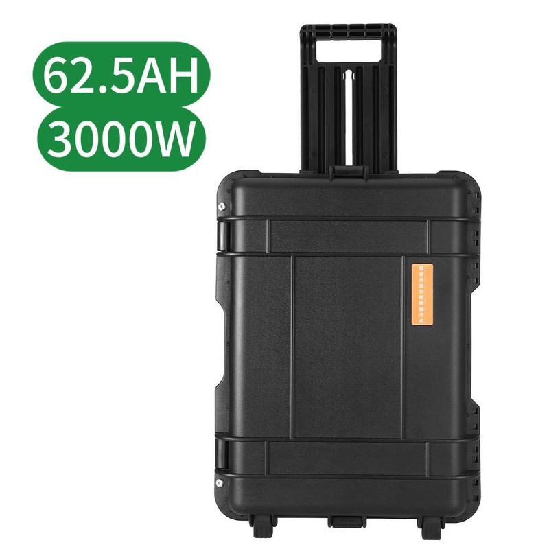 220-240V-4000W Potencia de salida Estación eléctrica portátil para almacenamiento de energía al aire libre en campamentos
