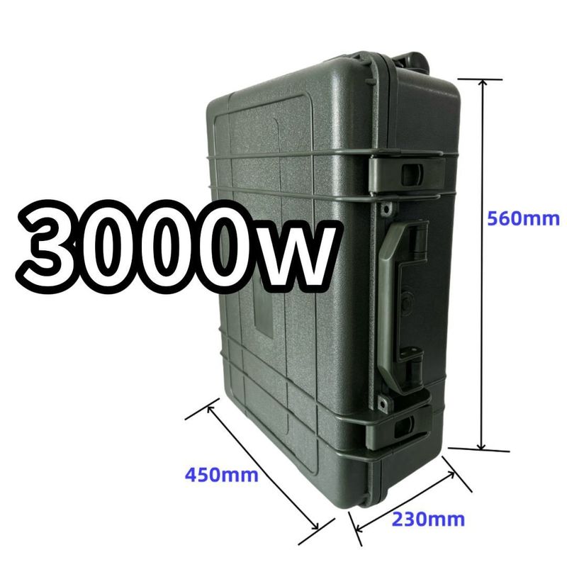 Dispositivo automático de extinción de incendios de 3000 W con puerto AC/DC/USB