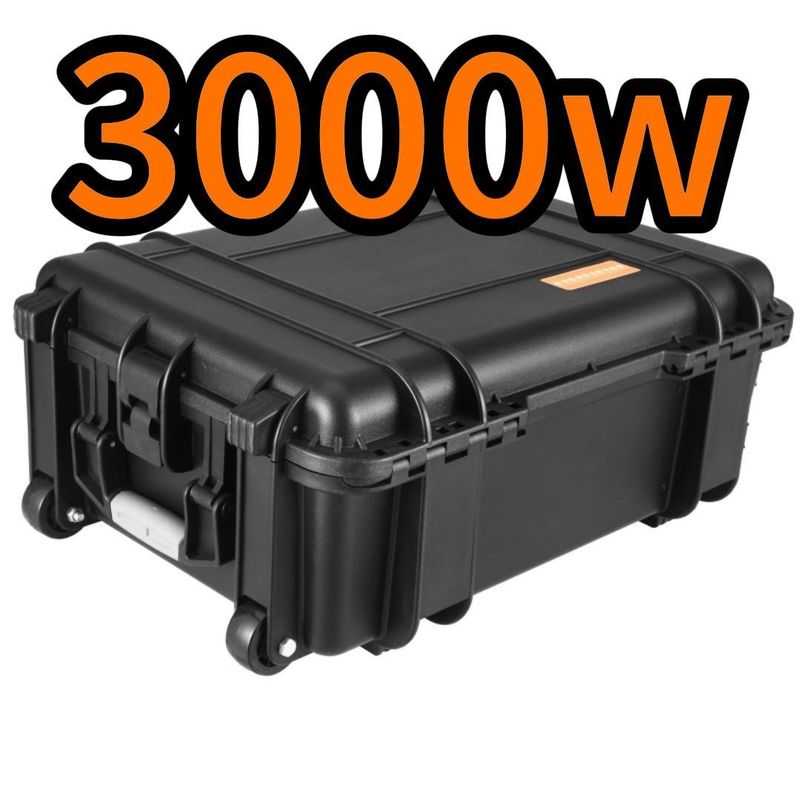Batería exterior Estación de energía portátil de 3000W/62.5ah con certificación CE.Un38.3