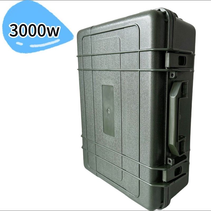 3000W/3024wh Batería recargable Generador solar perfecto para soluciones de energía al aire libre