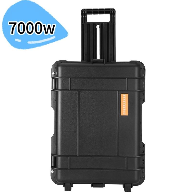 7000W Almacenamiento de energía solar sinusoidal pura Baterías BMS para soluciones de energía portátiles