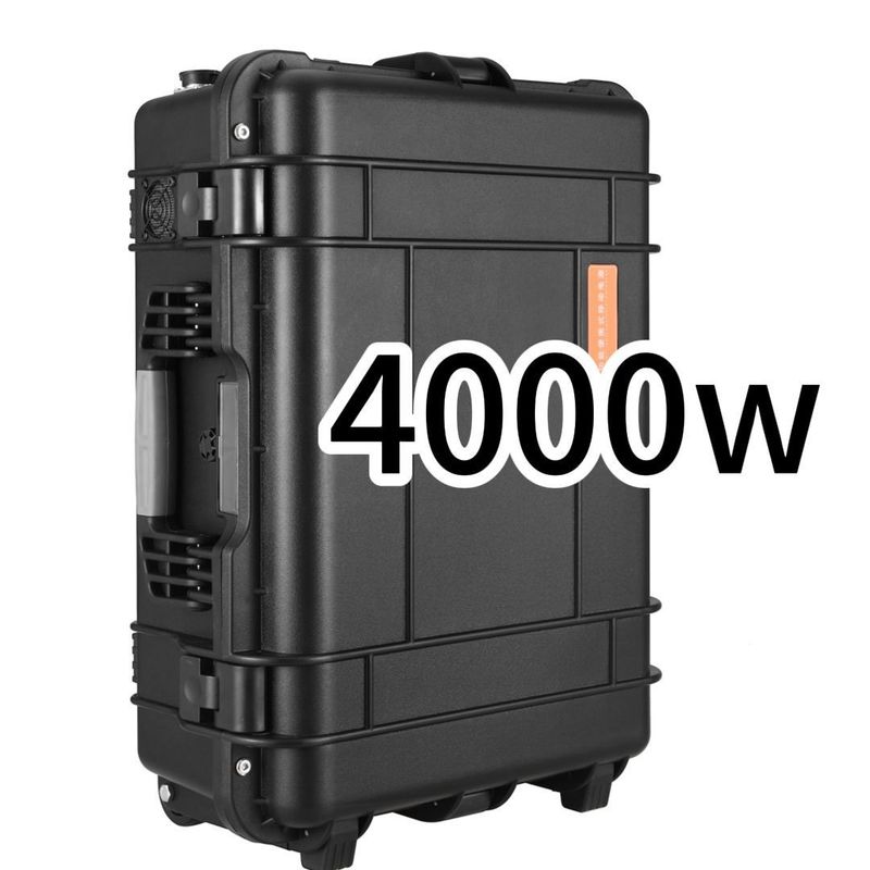 Estación de energía móvil para exteriores -25 ordm Temperatura ambiente Carga solar Puerto AC/DC