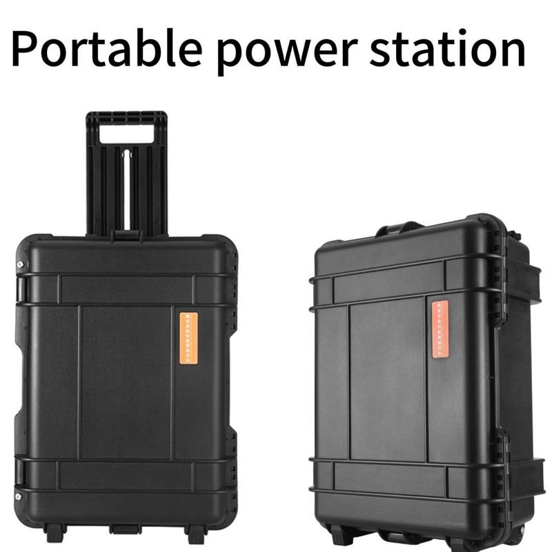 LiFePO4 Estación de energía solar portátil de 5000W/4800wh con 50.000 kg de peso bruto del paquete